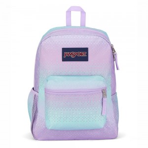 JanSport CROSS TOWN バックパック ランドセル 紫 緑 | JPDYB58533