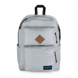 JanSport Double Break バックパック ラップトップ バックパック グレー | JPJBT53118