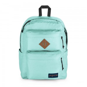 JanSport Double Break バックパック ラップトップ バックパック ターコイズ | QJPUV97863