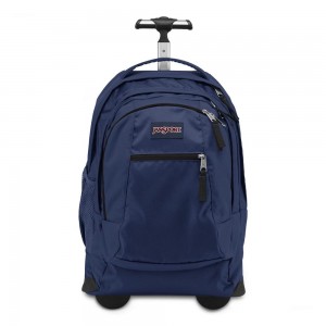 JanSport Driver 8 Rolling バックパック ラップトップ バックパック ネイビー | JPCVG91654