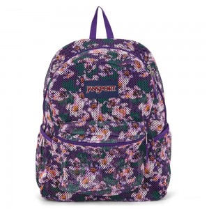 JanSport ECO MESH PACK バックパック ラップトップ バックパック 紫 | XJPBH82816