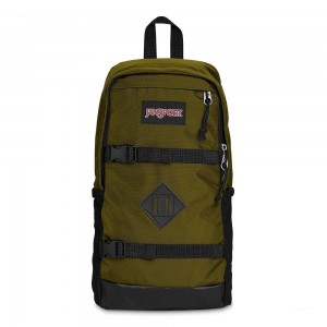 JanSport Off Campus スリングバック バックパック メッセンジャーバッグ オリーブ | FJPUI88060