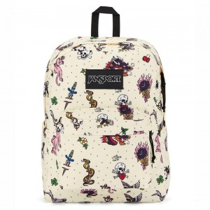 JanSport SuperBreak® Plus バックパック ラップトップ バックパック ベージュ | AJPWC32146