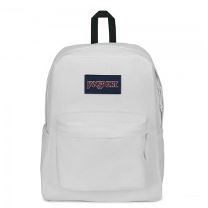 JanSport SuperBreak® Plus バックパック ラップトップ バックパック 白 | GJPEC40447