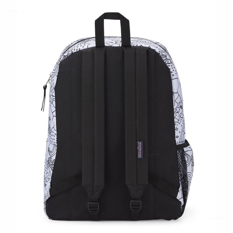 JanSport CROSS TOWN バックパック ランドセル 白 黒 | GJPEC21003