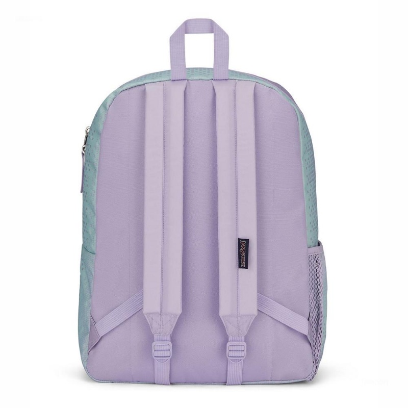 JanSport CROSS TOWN バックパック ランドセル 紫 緑 | JPDYB58533