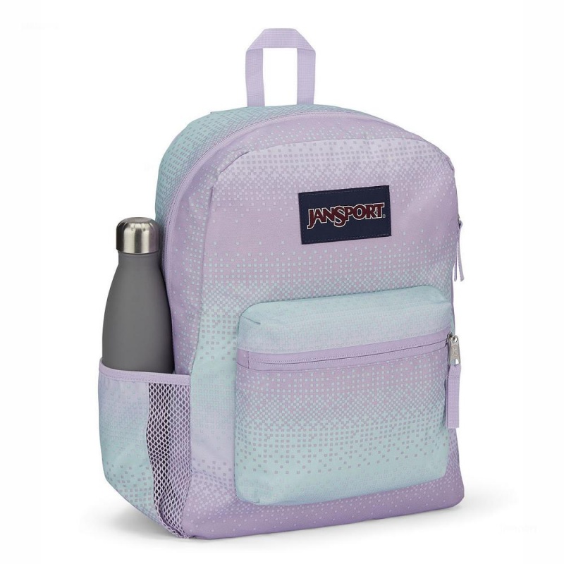 JanSport CROSS TOWN バックパック ランドセル 紫 緑 | JPDYB58533