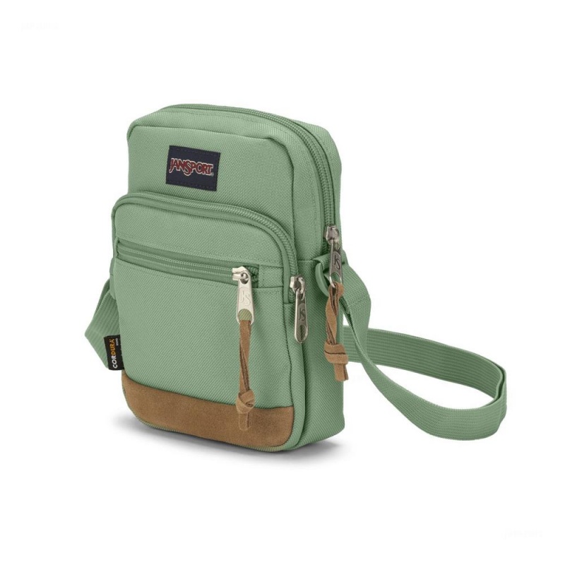 JanSport Core バッグ クロスボディバッグ 緑 | JPZDE39393