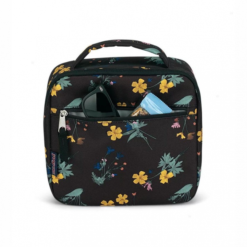 JanSport DARK FLORA BUNDLE バックパック ラップトップ バックパック ブラウン | SJPNY11991