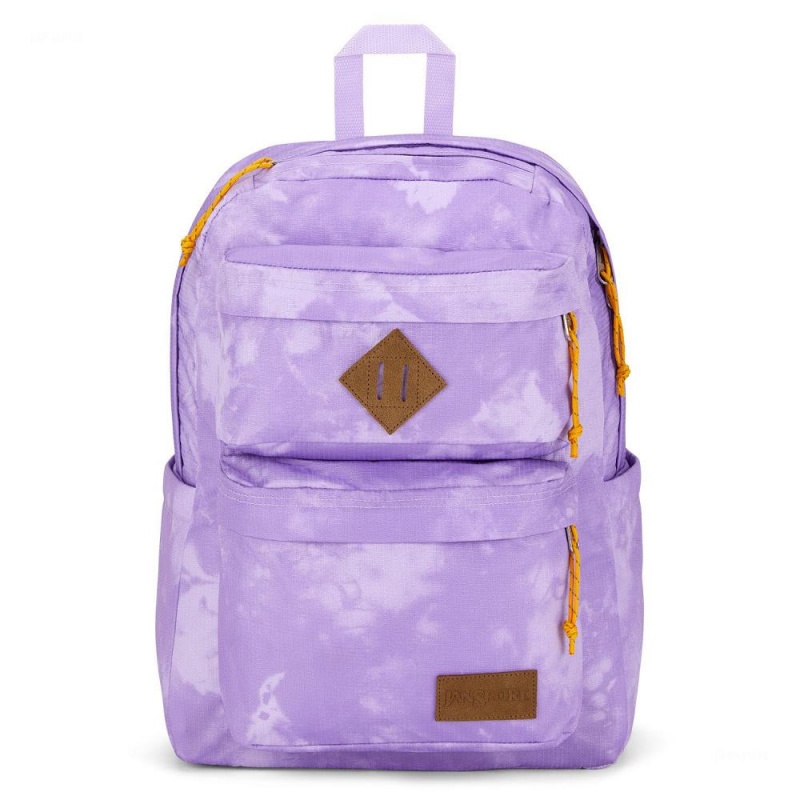 JanSport Double Break バックパック ランドセル 紫 | DJPVO68660