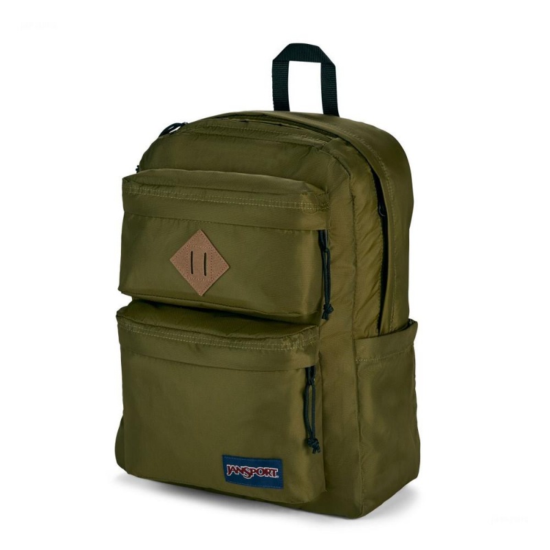 JanSport Double Break バックパック ランドセル オリーブ | LJPSX93983