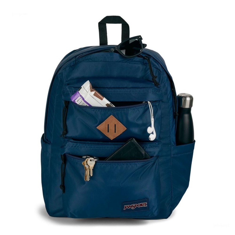 JanSport Double Break バックパック ランドセル ネイビー | TJPPQ83885