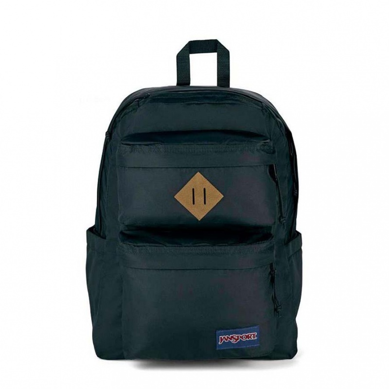 JanSport Double Break バックパック ラップトップ バックパック 黒 | JPQAV69530