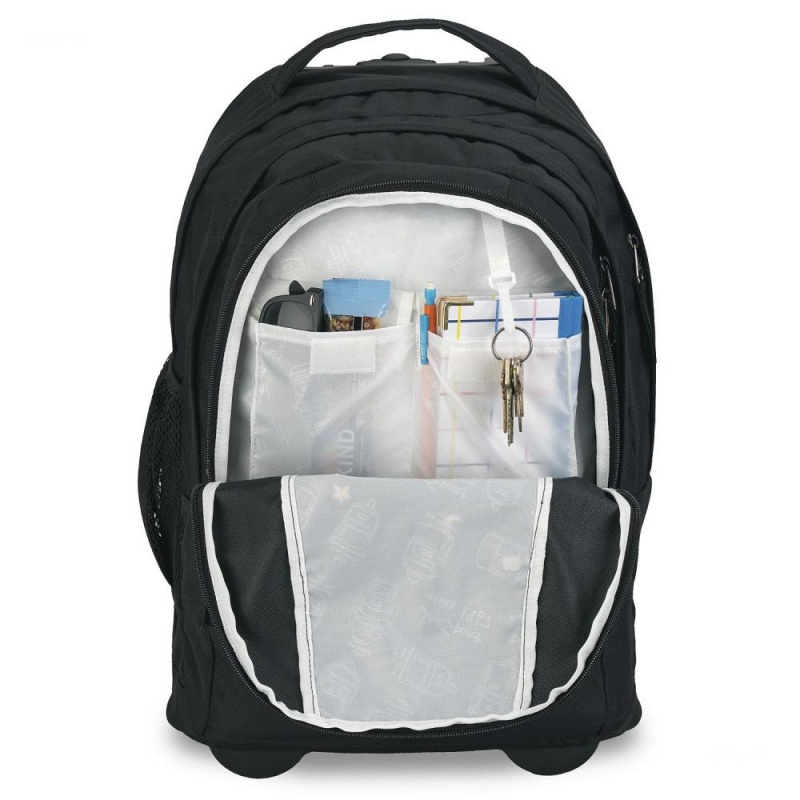 JanSport Driver 8 Rolling バックパック 仕事用バックパック 黒 | ZJPMJ61292