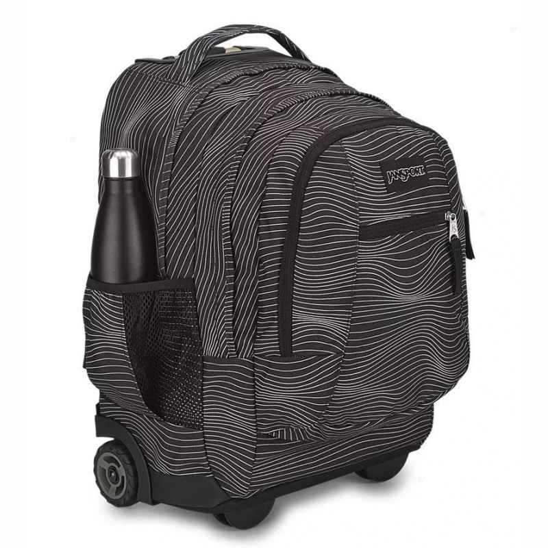 JanSport Driver 8 Rolling バックパック ラップトップ バックパック 黒 | JPJVR24190