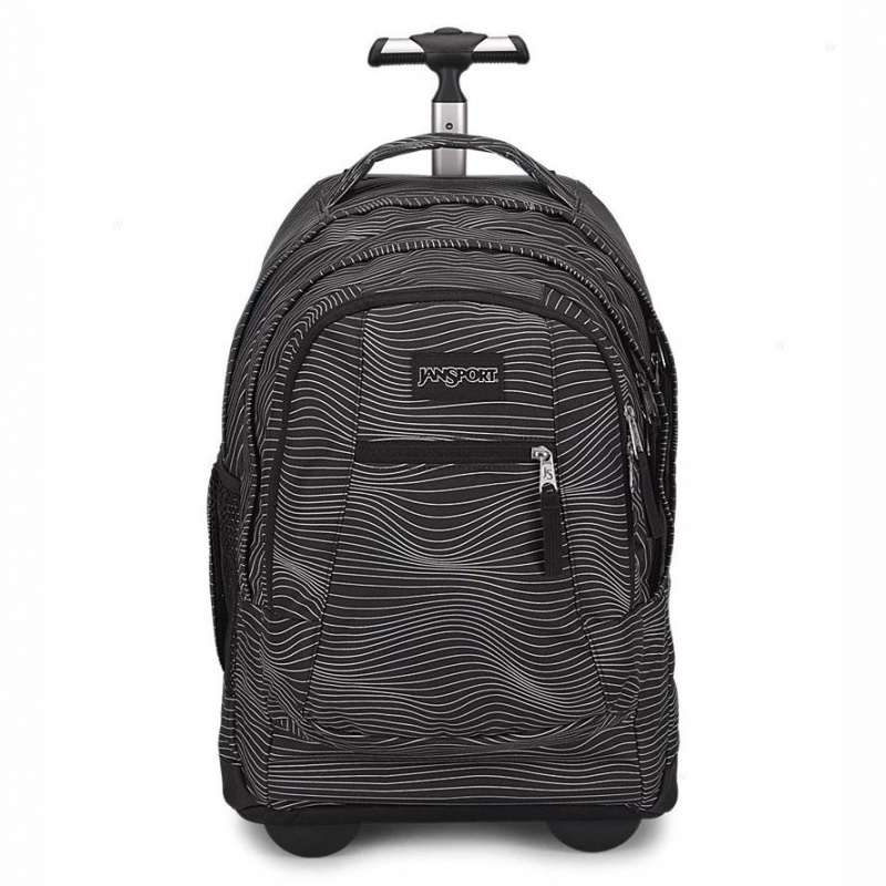 JanSport Driver 8 Rolling バックパック ラップトップ バックパック 黒 | JPJVR24190