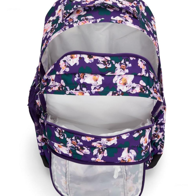 JanSport Driver 8 Rolling バックパック ラップトップ バックパック 紫 | UJPND99818