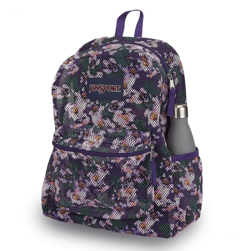 JanSport ECO MESH PACK バックパック ラップトップ バックパック 紫 | XJPBH82816