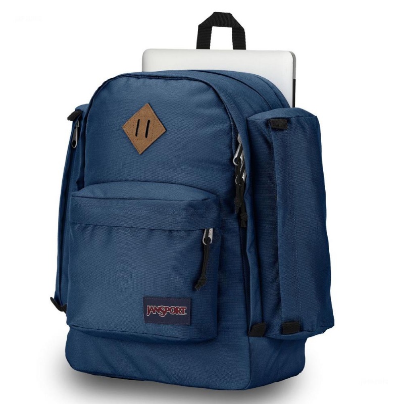 JanSport Field Pack バックパック ハイキングバックパック ネイビー | QJPWA95142