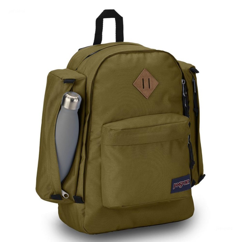 JanSport Field Pack バックパック ハイキングバックパック オリーブ | XJPGW31067