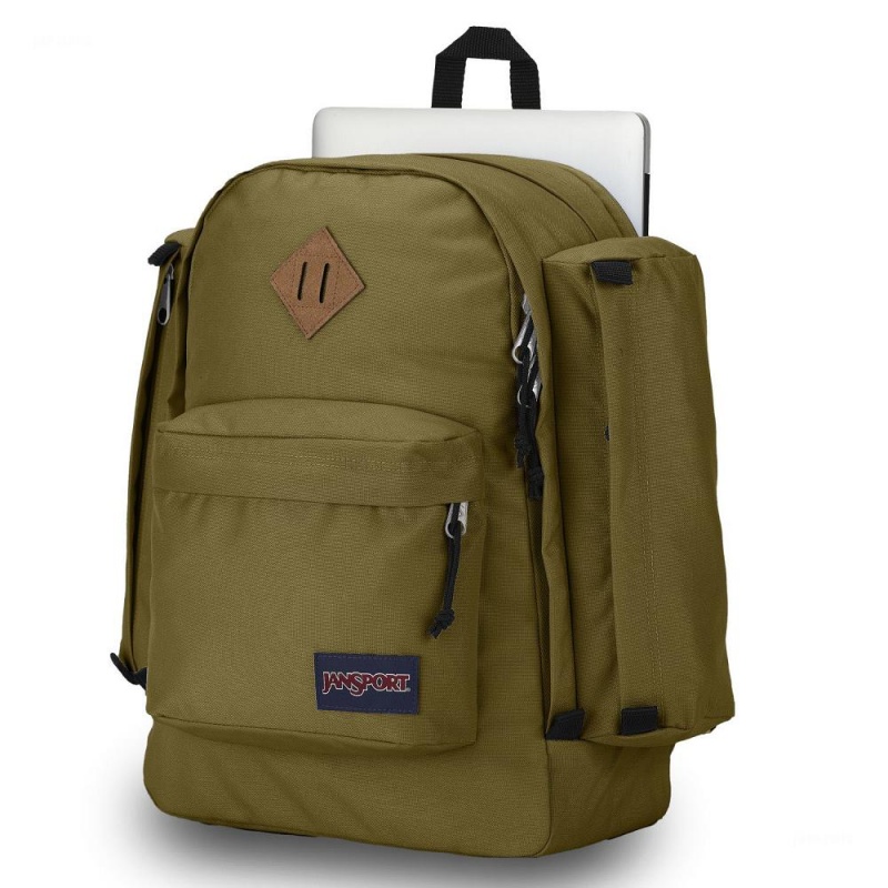 JanSport Field Pack バックパック ハイキングバックパック オリーブ | XJPGW31067