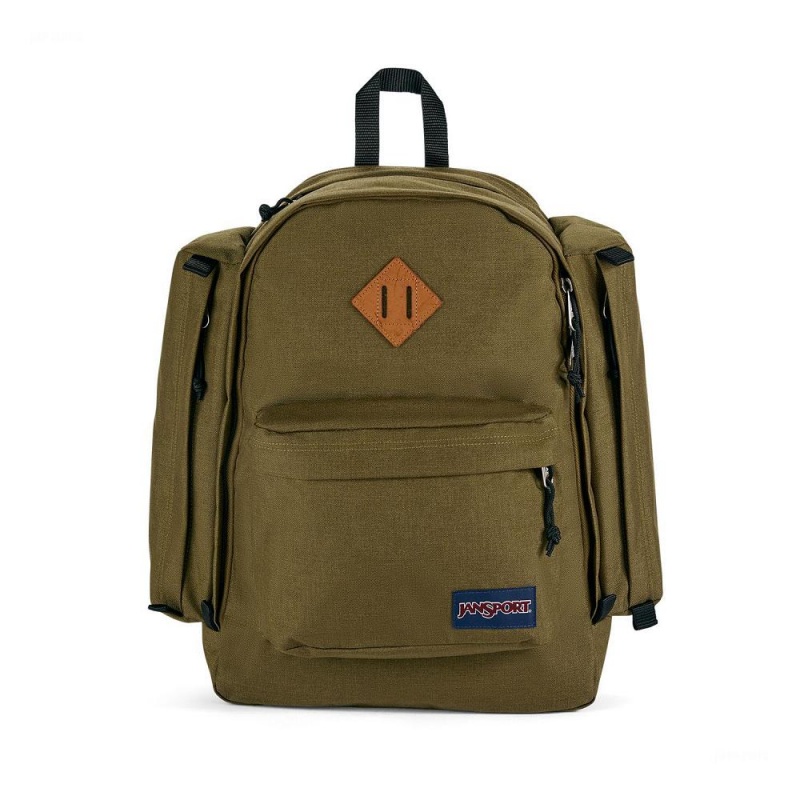 JanSport Field Pack バックパック ハイキングバックパック オリーブ | XJPGW31067