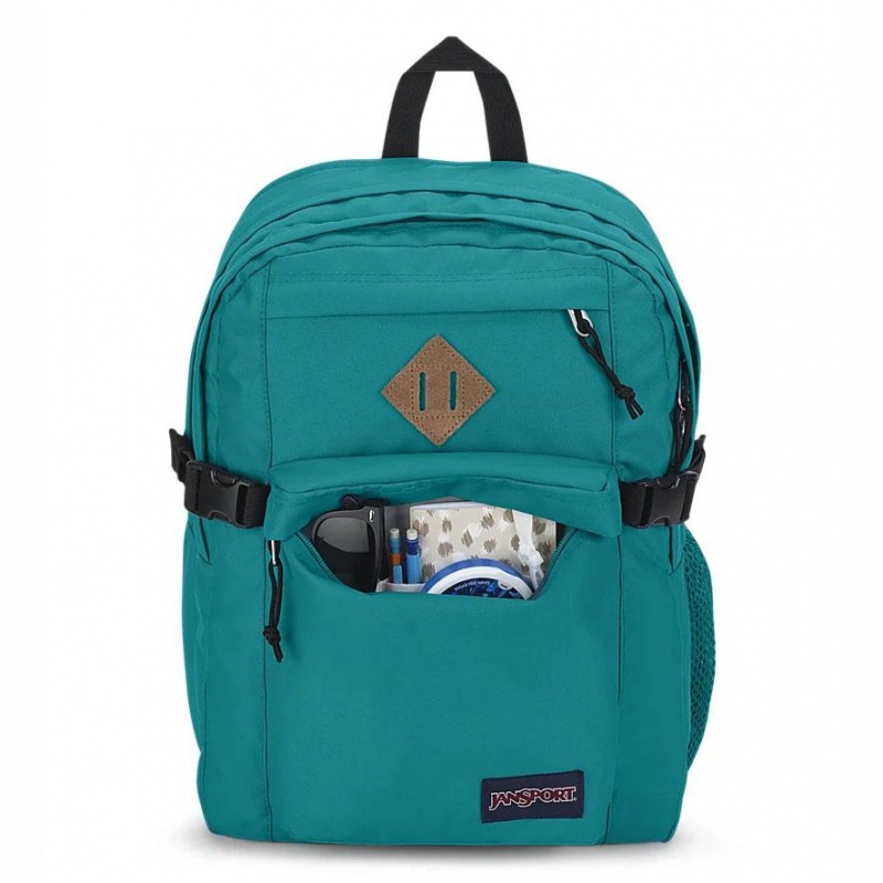 JanSport Main Campus バックパック ラップトップ バックパック 緑 | ZJPMJ84503