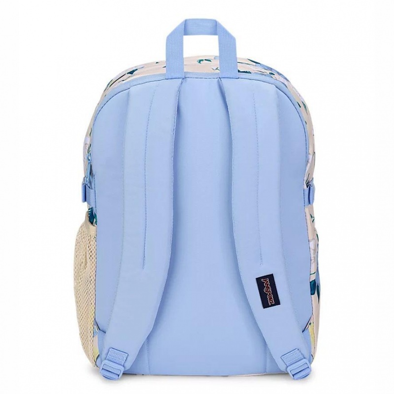 JanSport Main Campus バックパック ラップトップ バックパック 青 黄色 | JPDYB39999