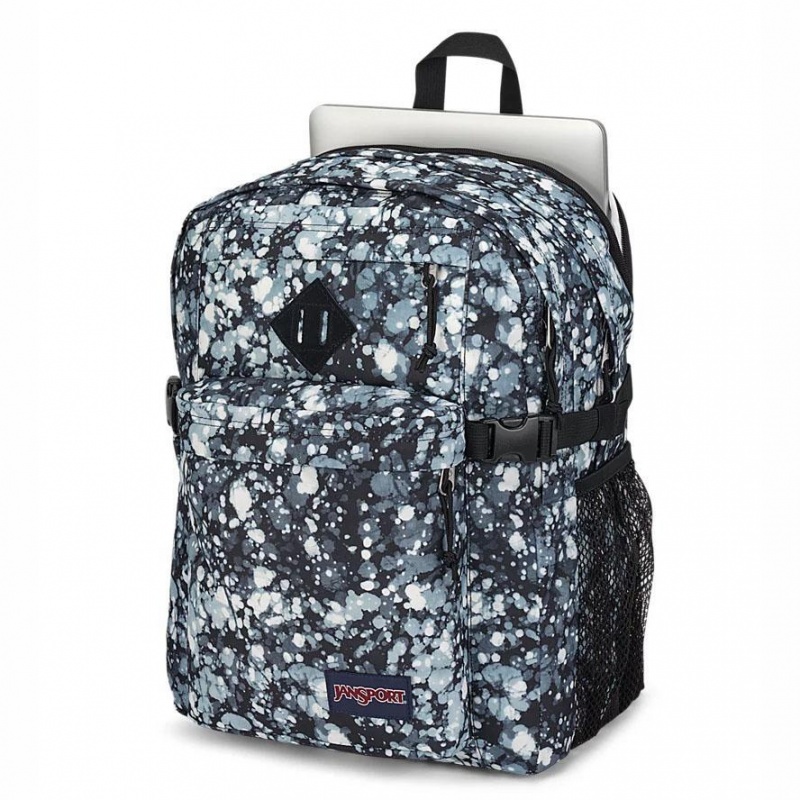 JanSport Main Campus バックパック ラップトップ バックパック 青 黒 | UJPND96704