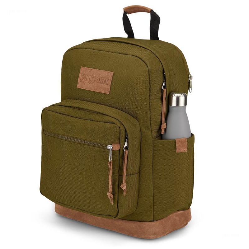 JanSport Right Pack Premium バックパック ラップトップ バックパック オリーブ | JPQCS88406