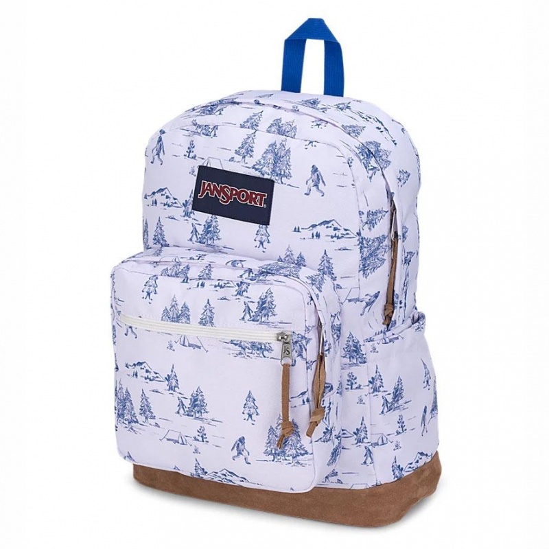 JanSport Right Pack バックパック ランドセル 白 青 | DJPKV77088