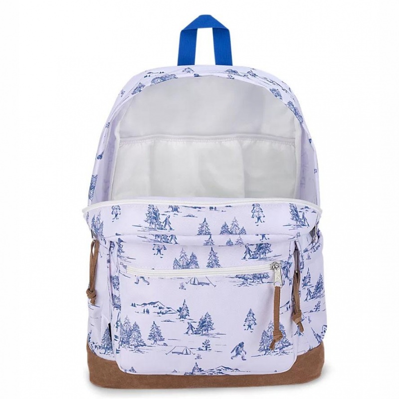 JanSport Right Pack バックパック ランドセル 白 青 | DJPKV77088