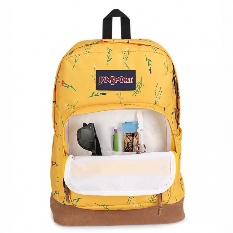 JanSport Right Pack バックパック ラップトップ バックパック 黄色 | JPDYB88618