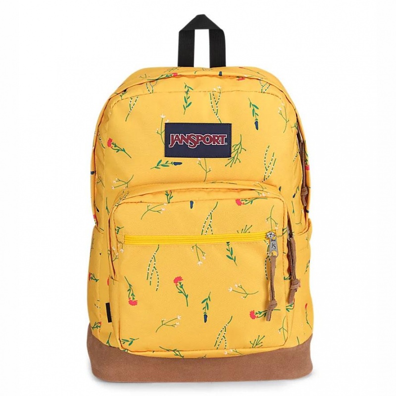 JanSport Right Pack バックパック ラップトップ バックパック 黄色 | JPDYB88618