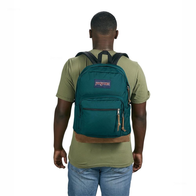 JanSport Right Pack バックパック ラップトップ バックパック 深い緑 | JPNEJ45341