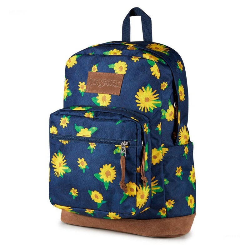 JanSport Right Pack バックパック ランドセル ネイビー 黄色 | MJPFT53172