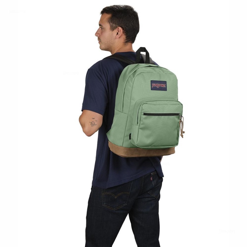 JanSport Right Pack バックパック ラップトップ バックパック 緑 | TJPWZ21822