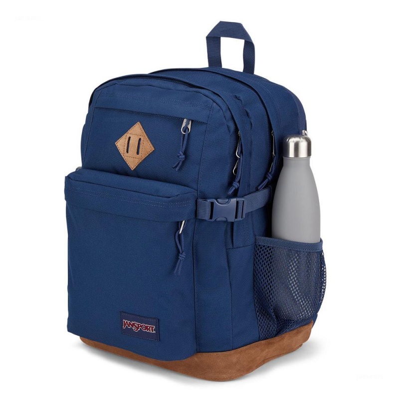 JanSport SUEDE CAMPUS バックパック ラップトップ バックパック ネイビー | PJPER38069