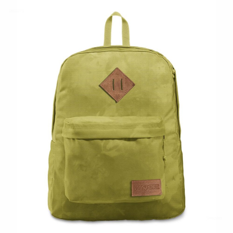 JanSport SUPERBREAK PLUS FX バックパック ラップトップ バックパック 緑 | JPXBR36232