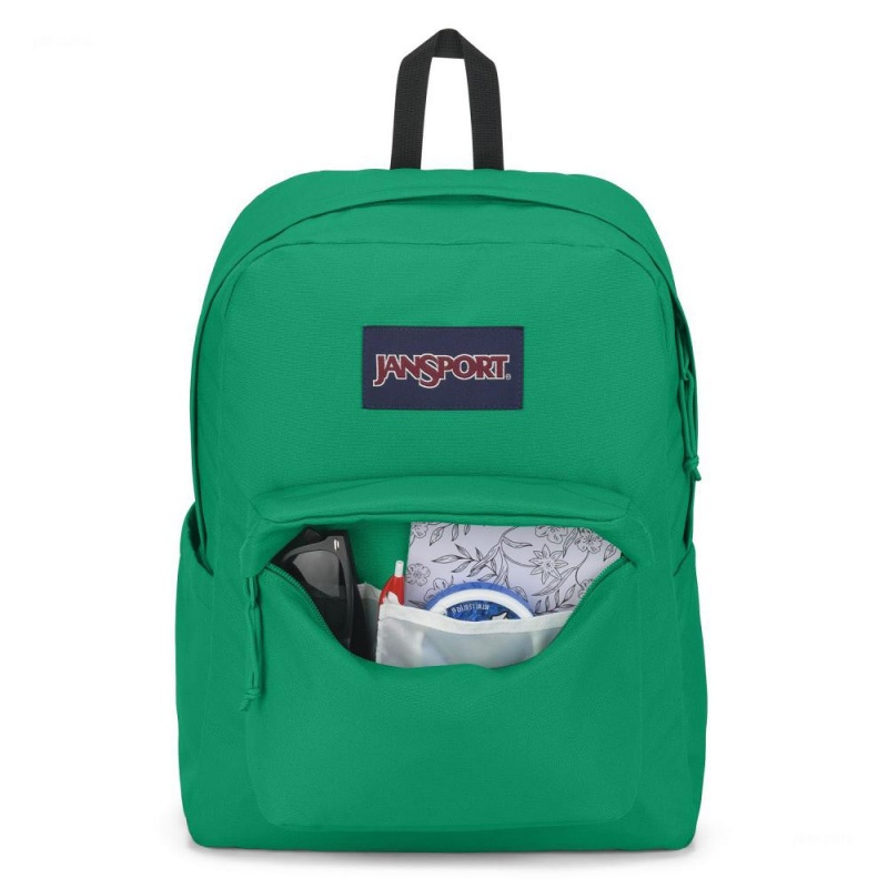 JanSport SuperBreak® Plus バックパック ランドセル 緑 | JPDYB95217