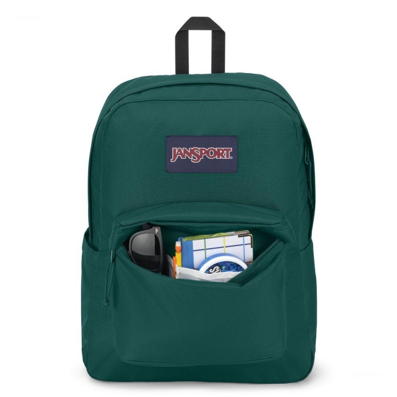 JanSport SuperBreak® Plus バックパック ランドセル 深い緑 | JPICD16540