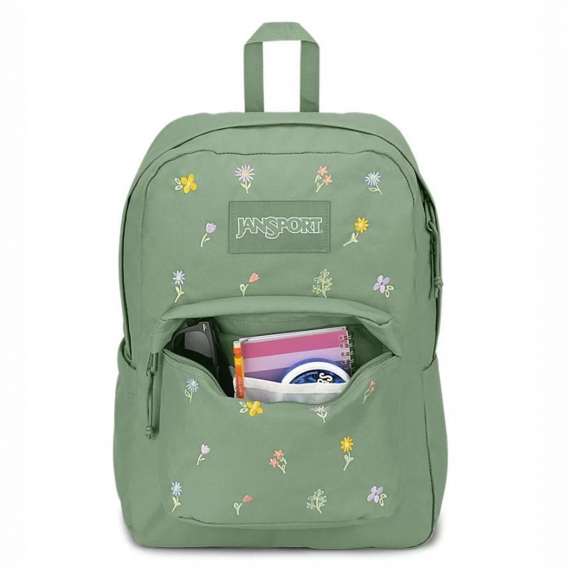 JanSport SuperBreak® Plus バックパック ランドセル 緑 | TJPWZ53473