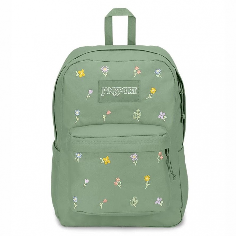 JanSport SuperBreak® Plus バックパック ランドセル 緑 | TJPWZ53473