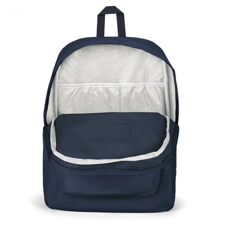 JanSport SuperBreak® Plus バックパック ラップトップ バックパック ネイビー | AJPDF67815