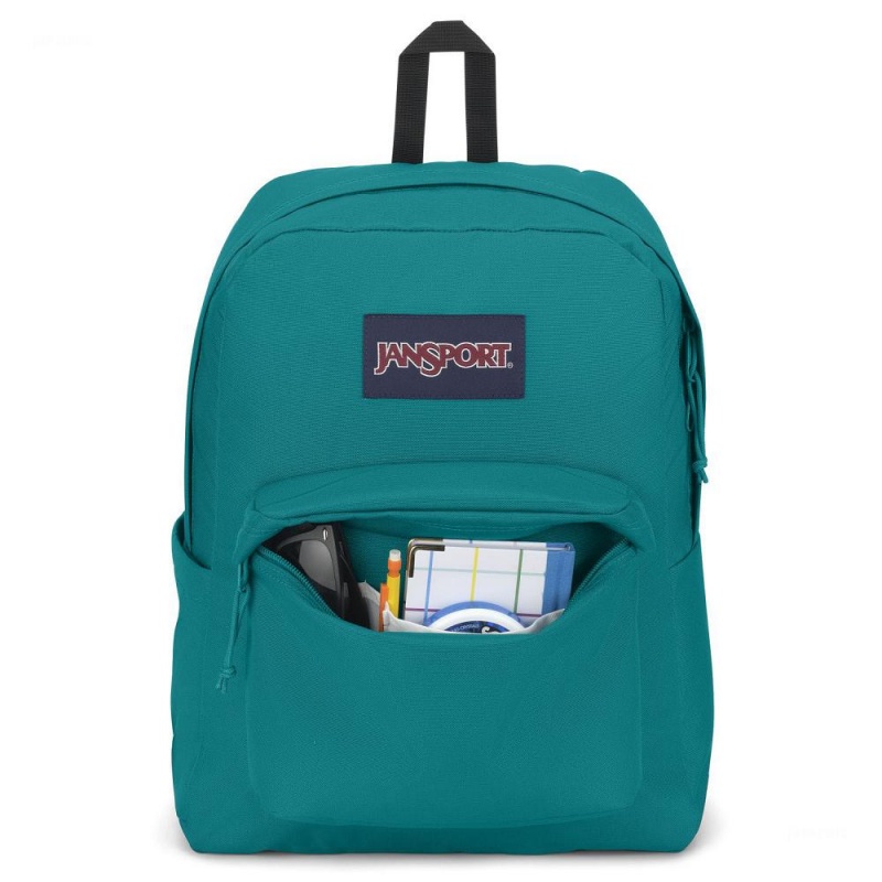 JanSport SuperBreak® Plus バックパック ラップトップ バックパック ターコイズ | DJPKV44039