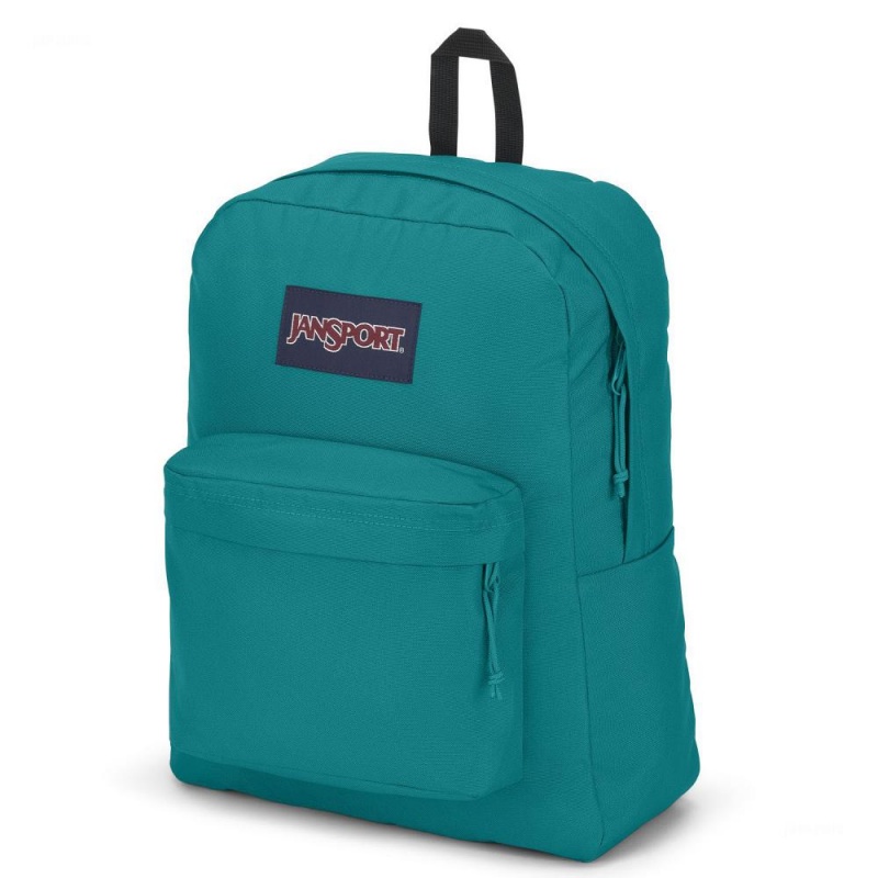 JanSport SuperBreak® Plus バックパック ラップトップ バックパック ターコイズ | DJPKV44039