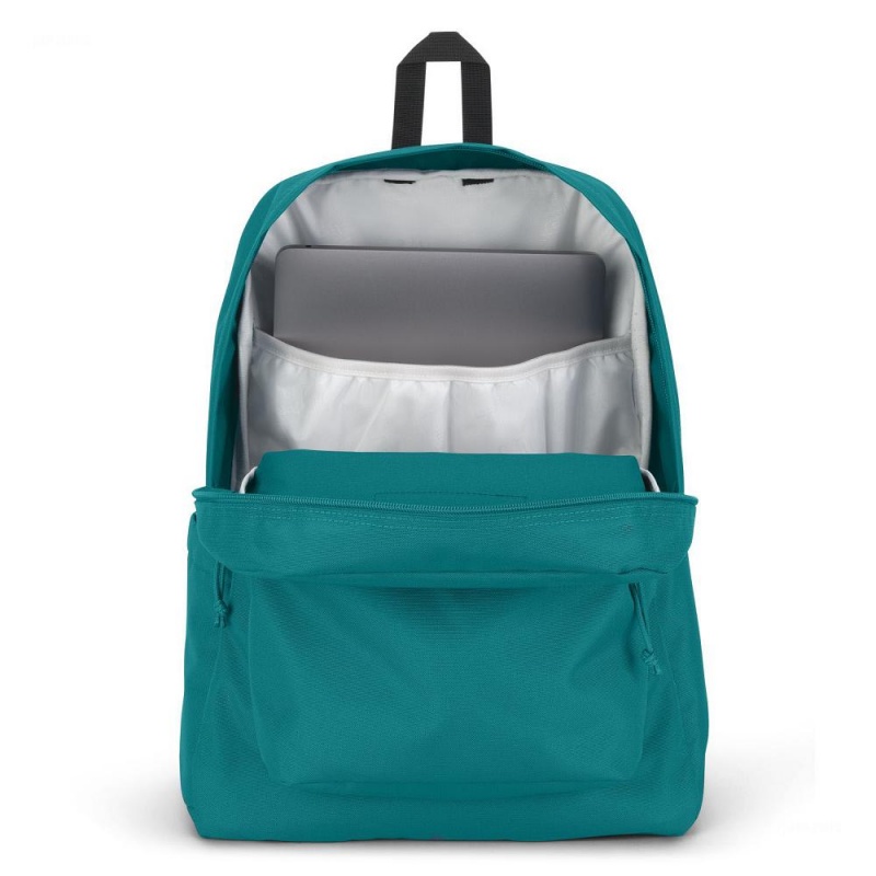 JanSport SuperBreak® Plus バックパック ラップトップ バックパック ターコイズ | DJPKV44039