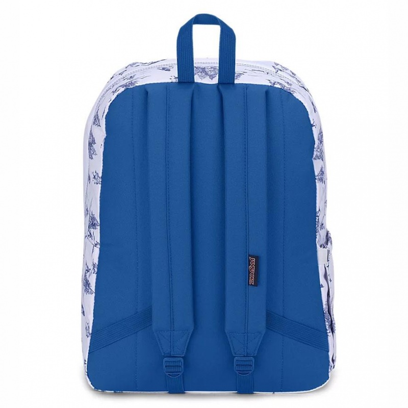 JanSport SuperBreak® Plus バックパック ランドセル 白 青 | FJPUI49721