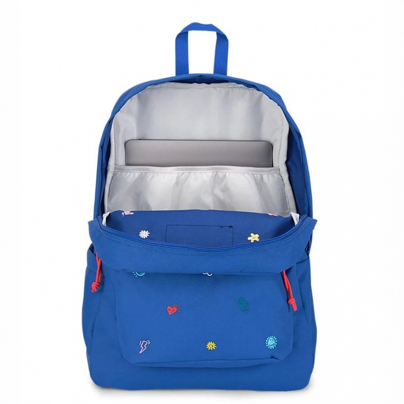 JanSport SuperBreak® Plus バックパック ラップトップ バックパック 青 | GJPEC96861