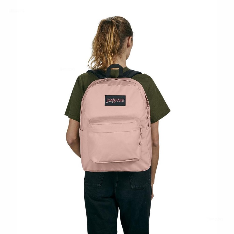 JanSport SuperBreak® Plus バックパック ラップトップ バックパック ピンク | JPCIF62657